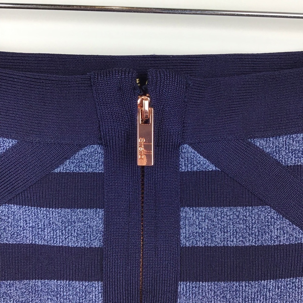 Stretta Aria Bandage Skirt in Blue l Size Medium - Picture 4 of 8